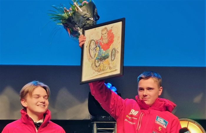 Tobias Spangen vinner av ”Bilsporttalentet 2022” - Norsk bilsport