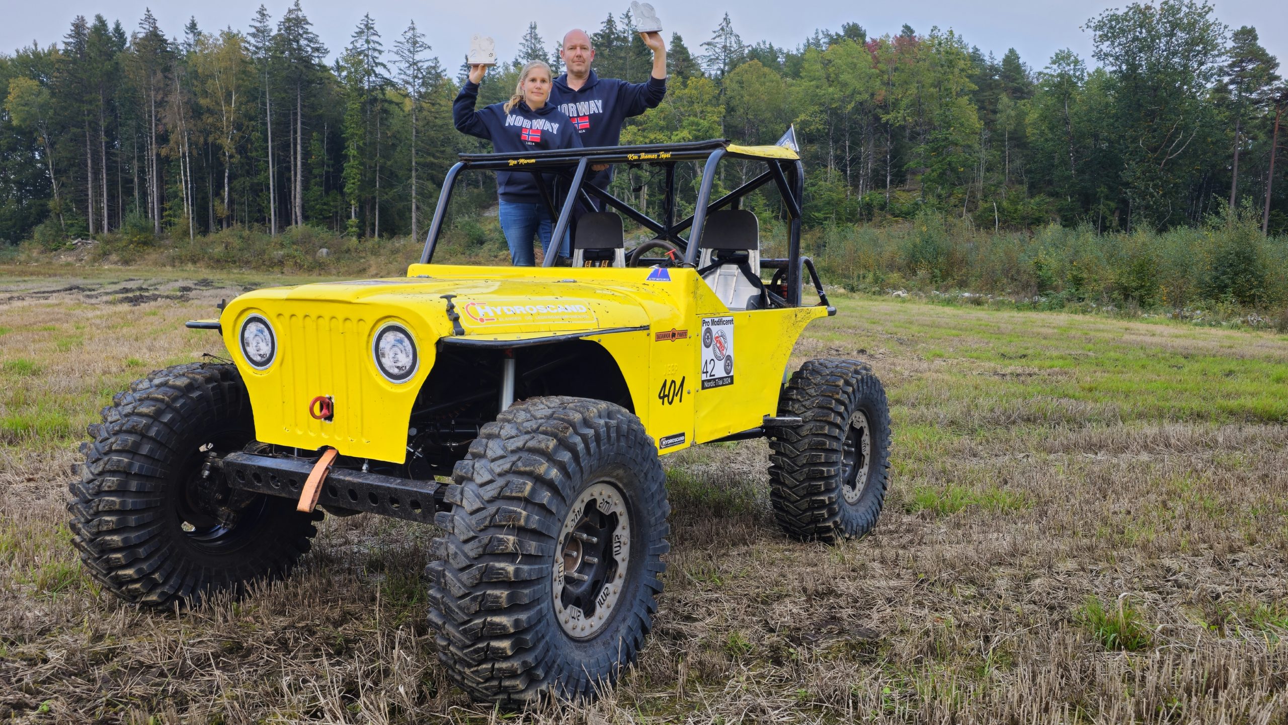 Line Marum og Ken Thomas Topel